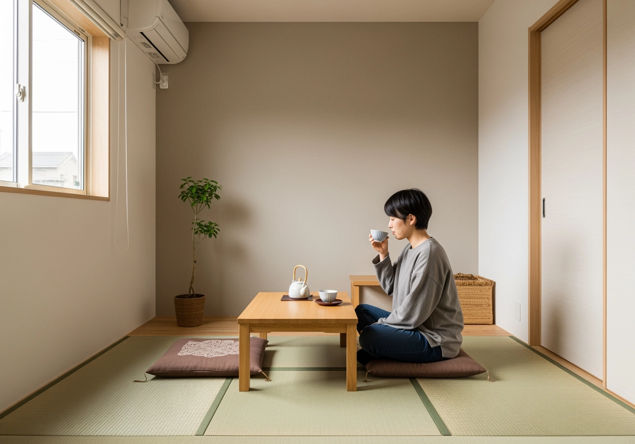 小坪數現代日式風格:材質/色調/比例與綠裝修指南