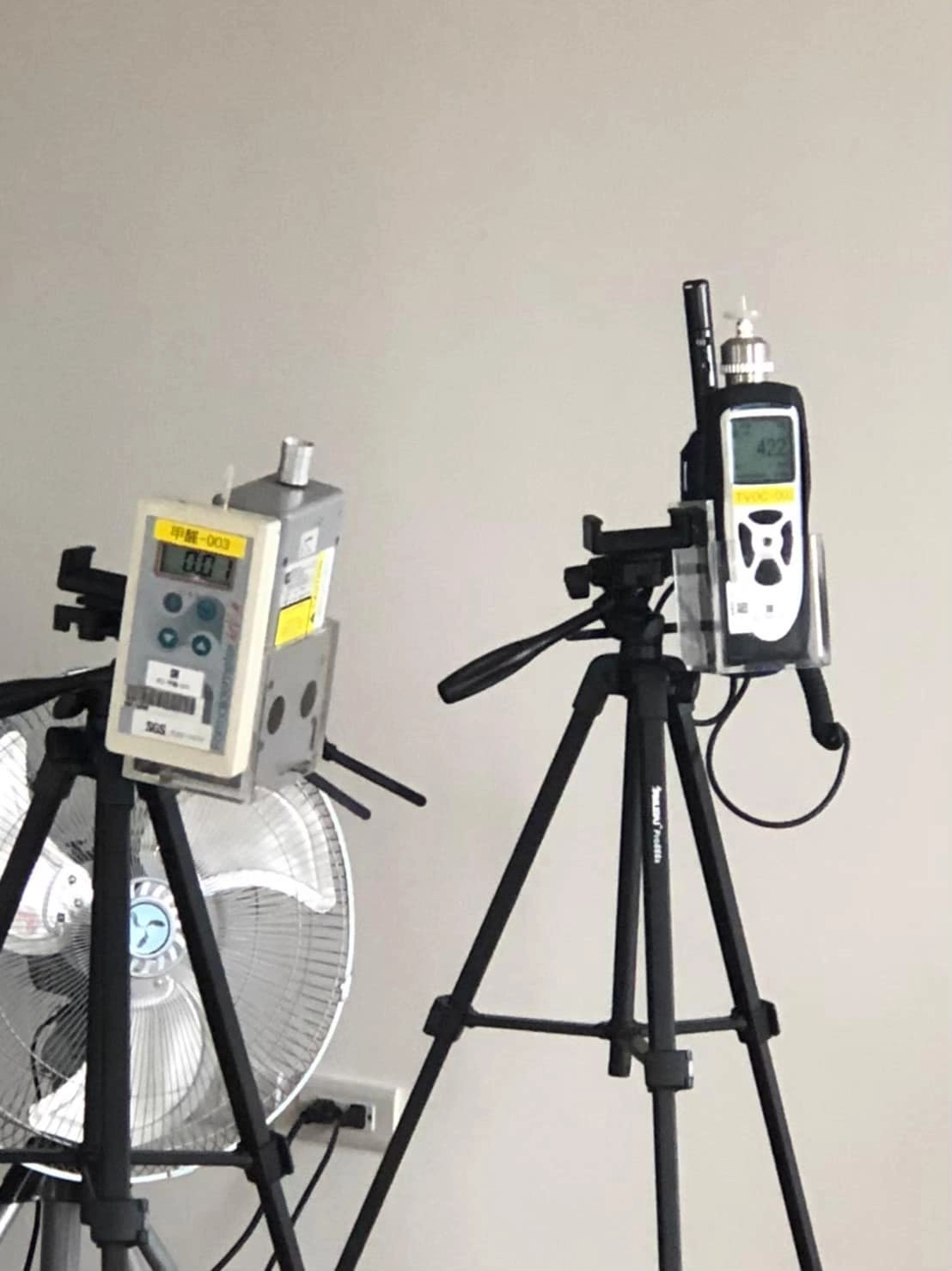 室內空氣品質檢測，SGS測量裝潢後空間中的甲醛與 TVOC 濃度作為入住判斷依據